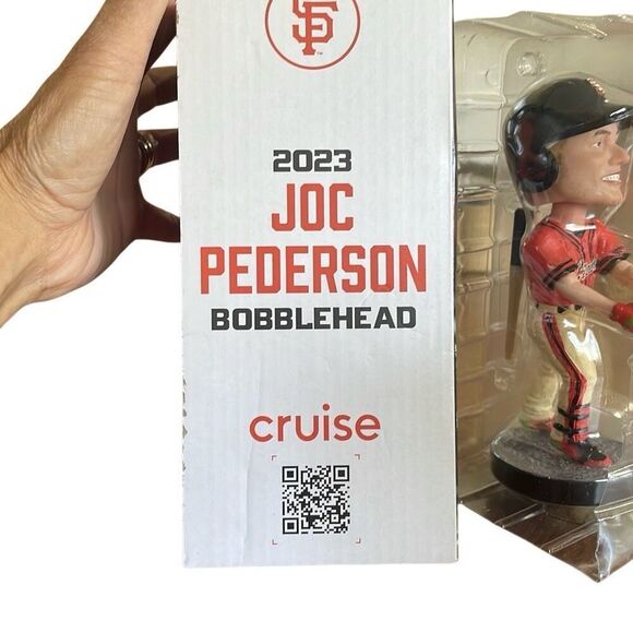 New In Box! SF Giants Joc Pederson Bobblehead - Picture 5 of 6